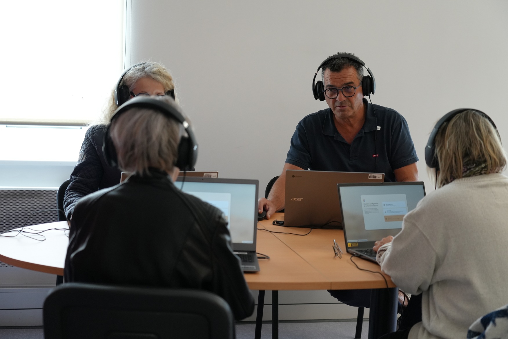 Reportage photo d'une formation en cybersécurité